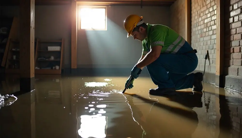 Professional water damage restoration services in Mount Airy, LA